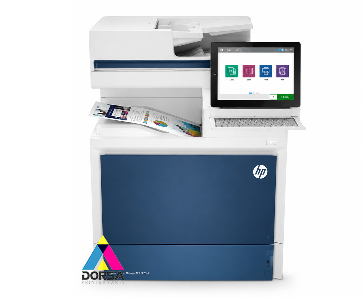 پرینتر استوک چندکاره لیزری رنگی اچ پی مدل HP E87640